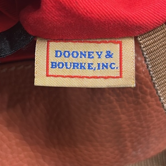 Dooney & Bourke Leather Crossbody Bag With Charms Terracotta - Picture 15 of 15